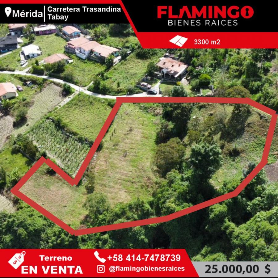 Foto Terreno en Venta en Tabay, Mérida - U$D 25.000 - TEV230949 - BienesOnLine