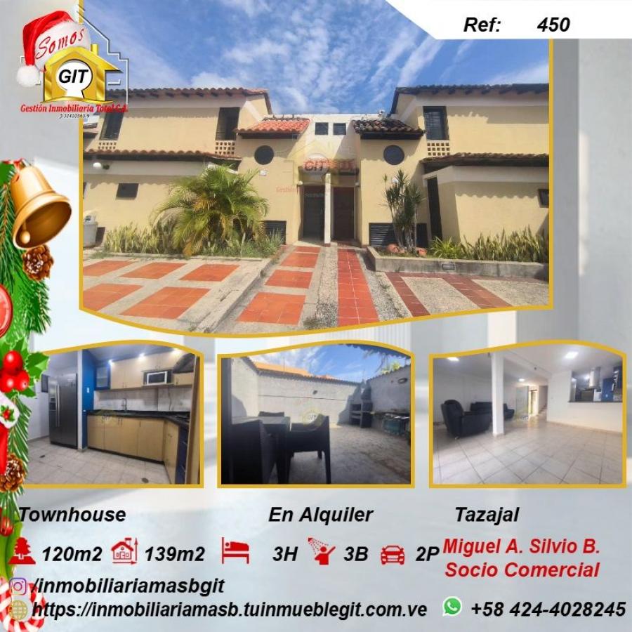 Foto Casa en Alquiler en Tazajal, Naguanagua, Carabobo - U$D 450 - CAA242029 - BienesOnLine