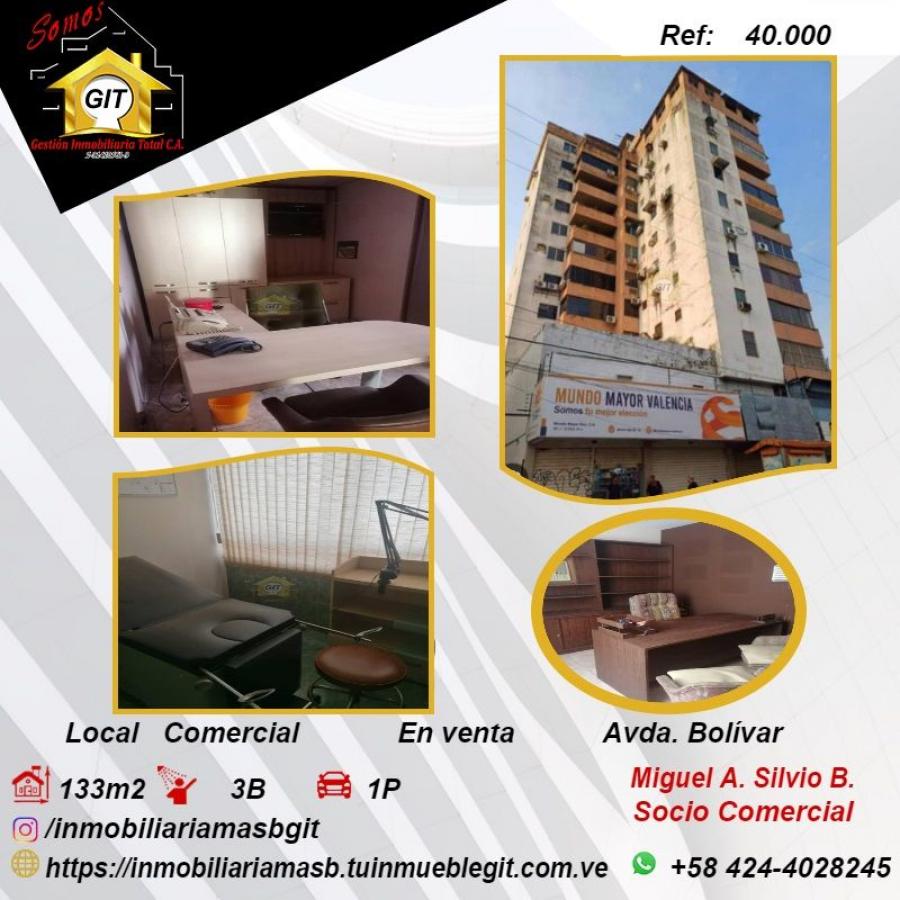 Foto Local en Venta en Los Sauces, Av. Bolívar Norte, Valencia, Carabobo - U$D 40.000 - LOV235382 - BienesOnLine